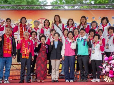 副總統蕭美琴與新北議員同台 力挺蘇巧慧參選新北市長