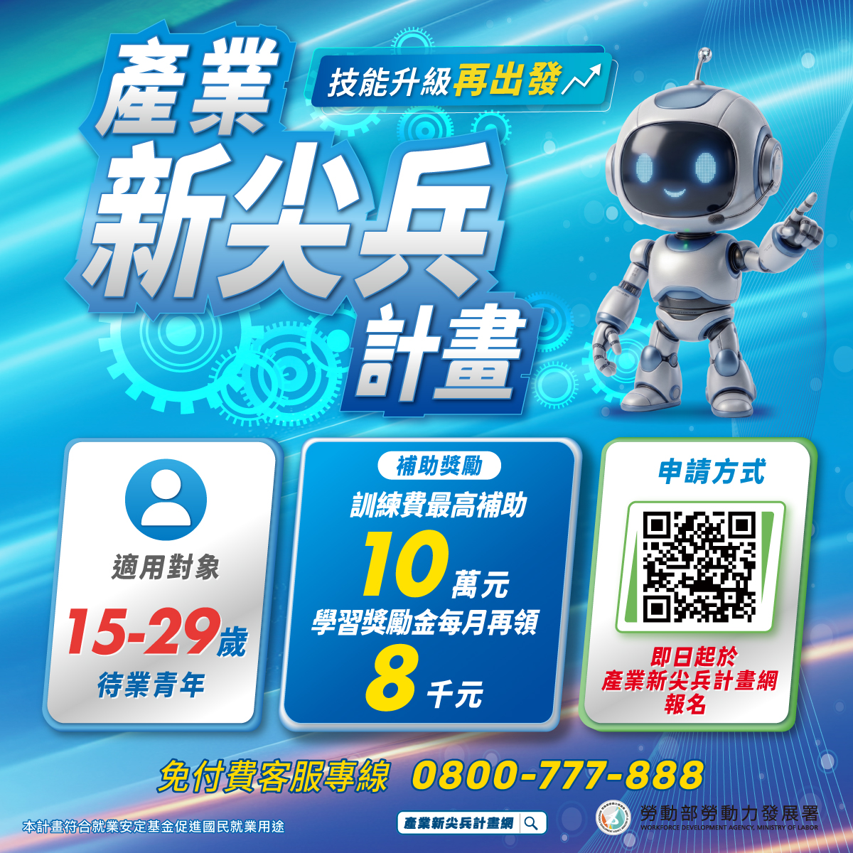 e99984e59c96_e794a2e6a5ade696b0e5b096e585b5e8a888e795abe8a39ce58aa9e69c80e9ab9810e890ace58583e8a893e7b7b4e8b2bb-e6af8fe69c88e5868de799bc8e58d83e58583e5adb8e7bf92e78d8ee58bb5e98791-1 跨域培力接軌未來 產業新尖兵計畫 助青年技能再升級 展示圖